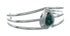 Native American Turquoise Sterling Silver Tear Drop Navajo Cuff Bracelet SX10109
