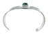 Native American Turquoise Sterling Silver Tear Drop Navajo Cuff Bracelet SX10109