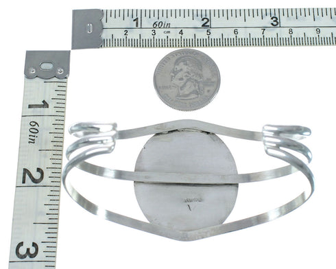 Navajo Turquoise Silver Native American Cuff Bracelet XS10001