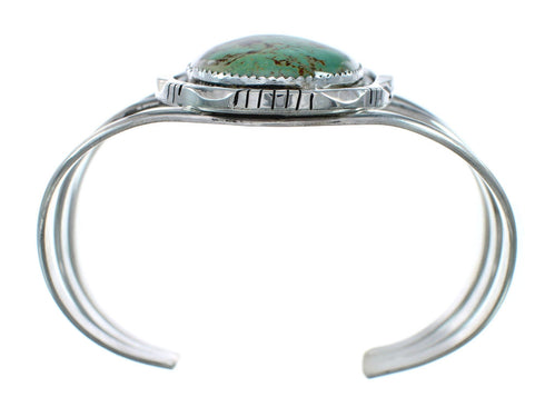 Navajo Turquoise Silver Native American Cuff Bracelet XS10003