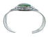 Navajo Turquoise Silver Native American Cuff Bracelet XS10003