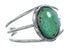 Navajo Turquoise Silver Native American Cuff Bracelet XS10006