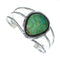 Navajo Turquoise Silver Native American Cuff Bracelet XS10008