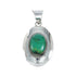 Native American Navajo Turquoise Sterling Silver Pendant XS10019
