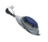 Navajo Lapis Sterling Silver Pendant XS10021