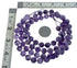 Native American Amethyst Sterling Silver 2-Strand Bead Necklace XS10030