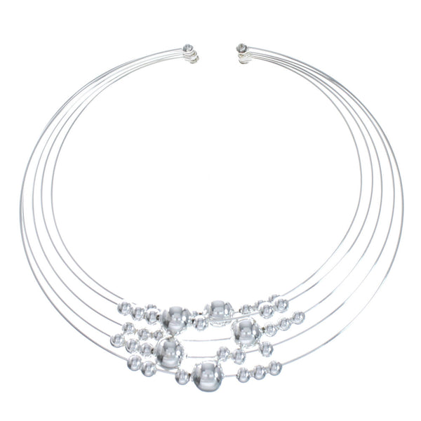 Navajo Sterling Silver Collar Necklace XS10044