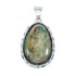 Navajo Native American Turquoise Sterling Silver Pendant XS10045