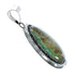 Navajo Native American Turquoise Sterling Silver Pendant XS10045