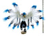 Navajo American Indian Eagle Kachina Doll SN20002