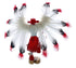 Native American Navajo Indian Eagle Kachina Doll SX10059
