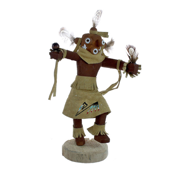 Mudhead Navajo American Indian Kachina Doll SX10071