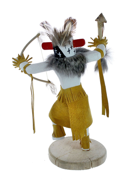 American Indian Warrior Navajo Kachina Doll SX10073