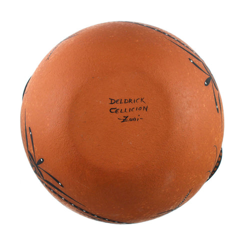 Zuni Indian Gecko Pottery Hand Crafted By Artist Lorenda Cellicion SN20024