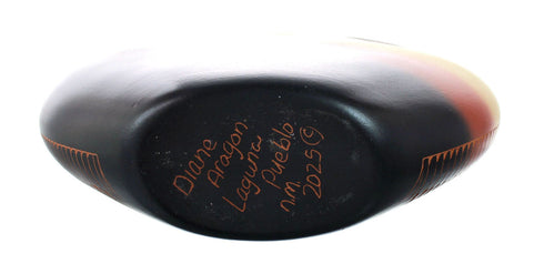 Navajo Indian Hand Crafted Pot By Artist Diane Aragon Laguna Pueblo SN20042