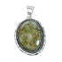 Navajo Native American Turquoise Sterling Silver Pendant SN20259