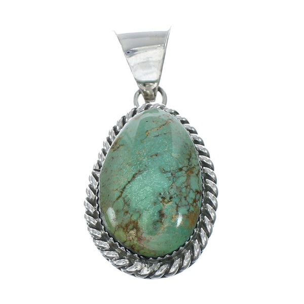 Navajo Native American Turquoise Sterling Silver Pendant SN20070