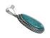Navajo Native American Turquoise Sterling Silver Pendant SN20067