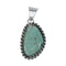 Navajo Native American Turquoise Sterling Silver Pendant SN20069