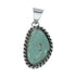 Navajo Native American Turquoise Sterling Silver Pendant SN20069