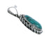 Navajo Native American Turquoise Sterling Silver Pendant SN20085