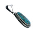 Navajo Native American Turquoise Sterling Silver Pendant SN20079