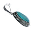 Navajo Native American Turquoise Sterling Silver Pendant SN20078
