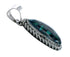 Navajo Native American Turquoise Sterling Silver Pendant SN20093