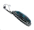 Navajo Native American Turquoise Sterling Silver Pendant SN20059