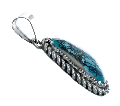 Navajo Native American Turquoise Sterling Silver Pendant SN20090