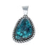 Navajo Native American Turquoise Sterling Silver Pendant SN20100