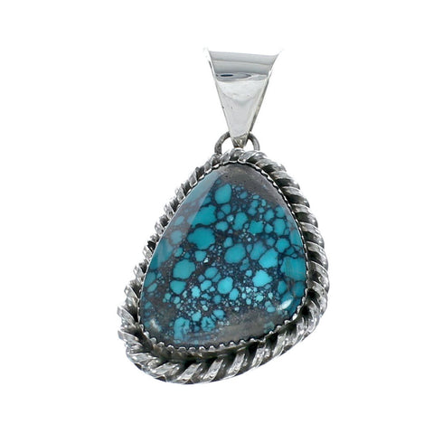 Navajo Native American Turquoise Sterling Silver Pendant SN20066