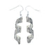 Native American Genuine Sterling Silver Dangle Earrings SN20332