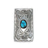 Turquoise Genuine Sterling Silver Navajo Money Clip SN20367