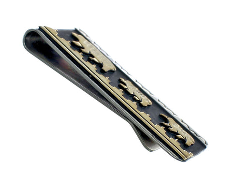 Bears 12KGF Sterling Silver Tommy And Rose Singer Navajo Money Clip SN20343
