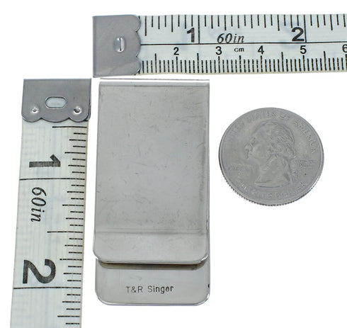 Bears 12KGF Sterling Silver Tommy And Rose Singer Navajo Money Clip SN20343