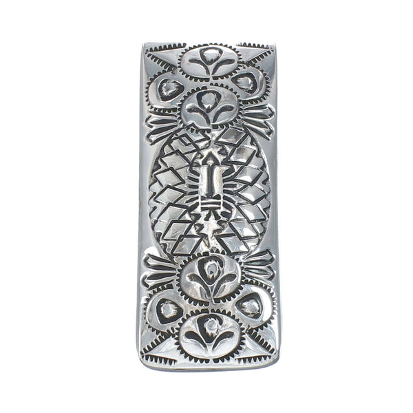 Sterling Silver Native American Money Clip SN20368