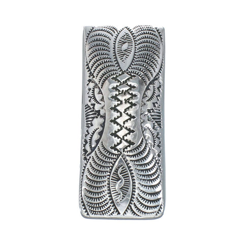 Sterling Silver Native American Money Clip SN20369
