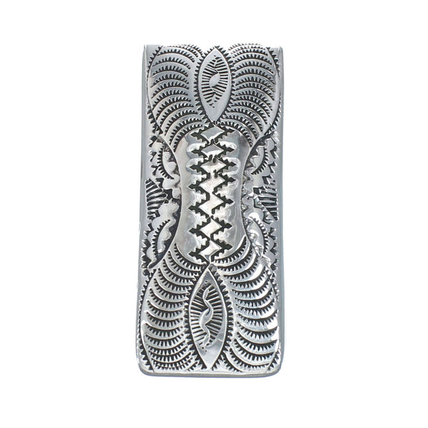 Sterling Silver Native American Money Clip SN20369