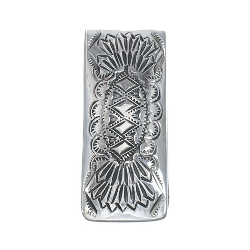Sterling Silver Native American Money Clip SN20374