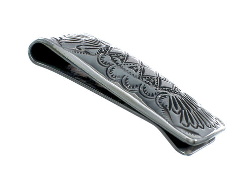 Sterling Silver Native American Money Clip SN20372