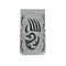 Genuine Sterling Silver Bear Paw Native American Money Clip SN20341