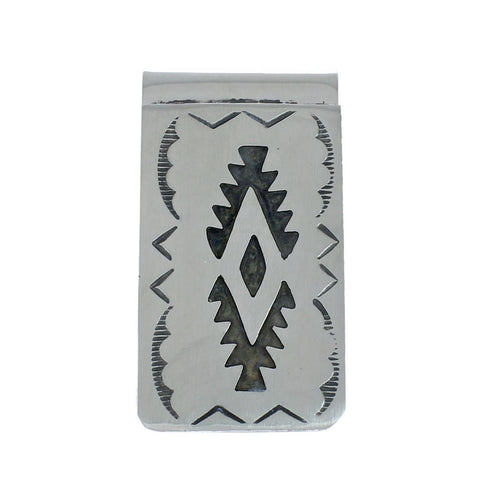 Genuine Sterling Silver Native American Money Clip SN20337