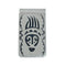 Genuine Sterling Silver Native American Bear Paw Money Clip SN20360