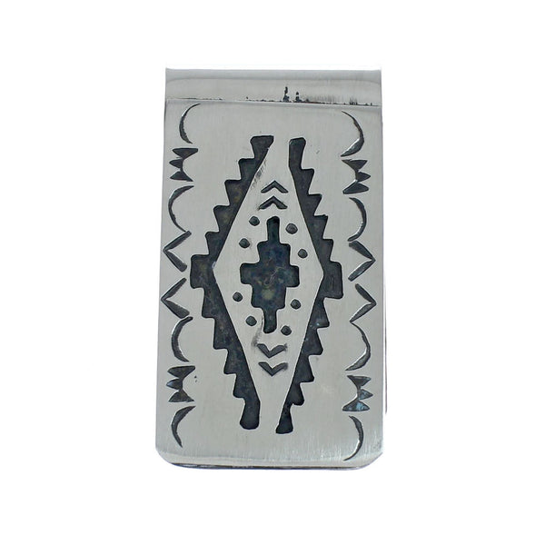 Genuine Sterling Silver Native American Money Clip SN20352