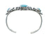 Navajo Multistone Turquoise Sterling Silver Cuff Bracelet SX10103