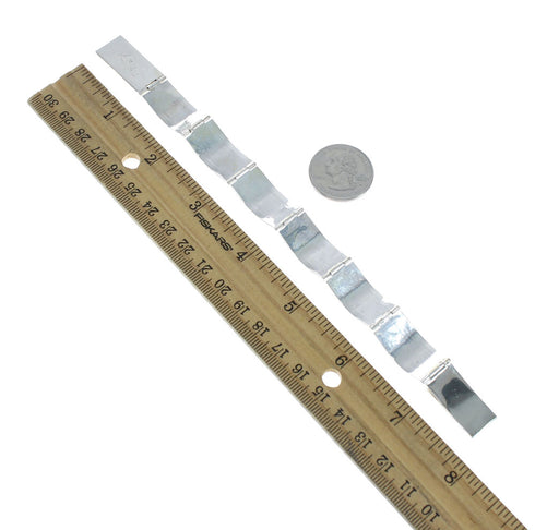 Sterling Silver 12 KGF Link Bracelet SX10095