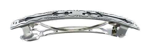 Native American Genuine Sterling Silver Hair Barrett SN20384