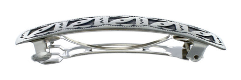 Native American Genuine Sterling Silver Hair Barrett SN20380