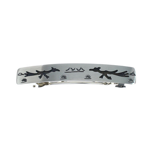 Native American Genuine Sterling Silver Hair Barrett SN20383